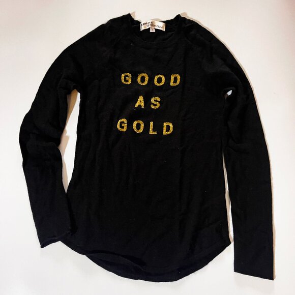 Women's pullover sweater Replica Los Angeles "Good As Gold" size small black - Picture 1 of 5